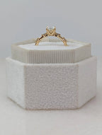 1.56 Carat Oval Diamond Engagement Ring with Space Pave - DisneyValley