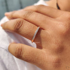 Classic Round Diamond Wedding Band