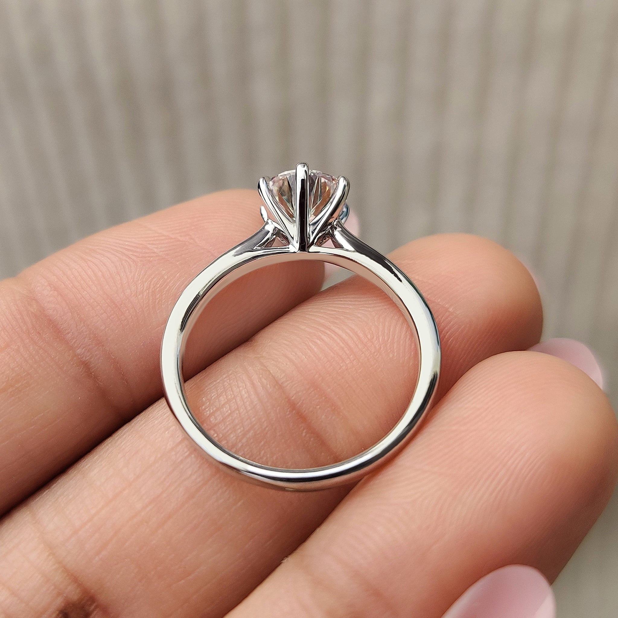 Round Diamond Solitaire Engagement Ring