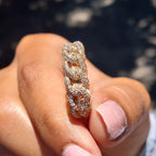 Full Eternity Chain Wedding Band