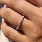 Baguette Diamond Band - IGI Certified
