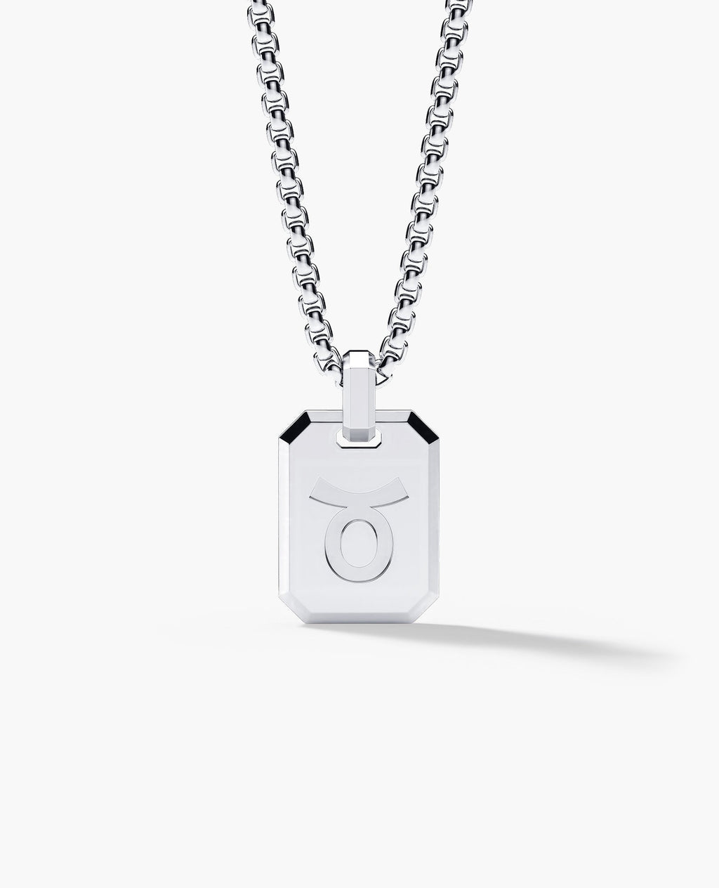 TAURUS MINI ZODIAC Dog Tag Gold Pendant