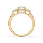 3 stone oval engagement ring