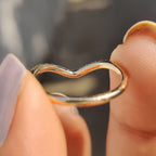 Black Round Moissanite Band In Half Eternity Style