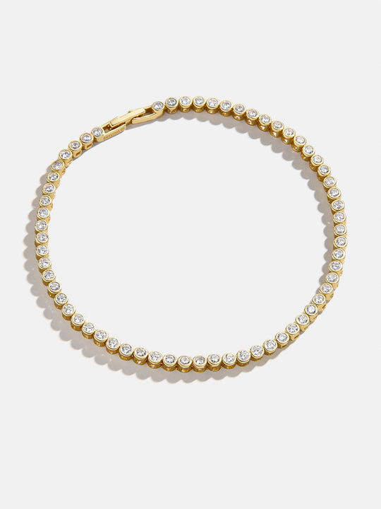 Round Lab Grown Diamond Tennis Bracelet