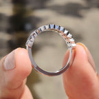 Black and White Wedding Band