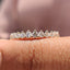 Yellow Gold Round Cut Eternity Band