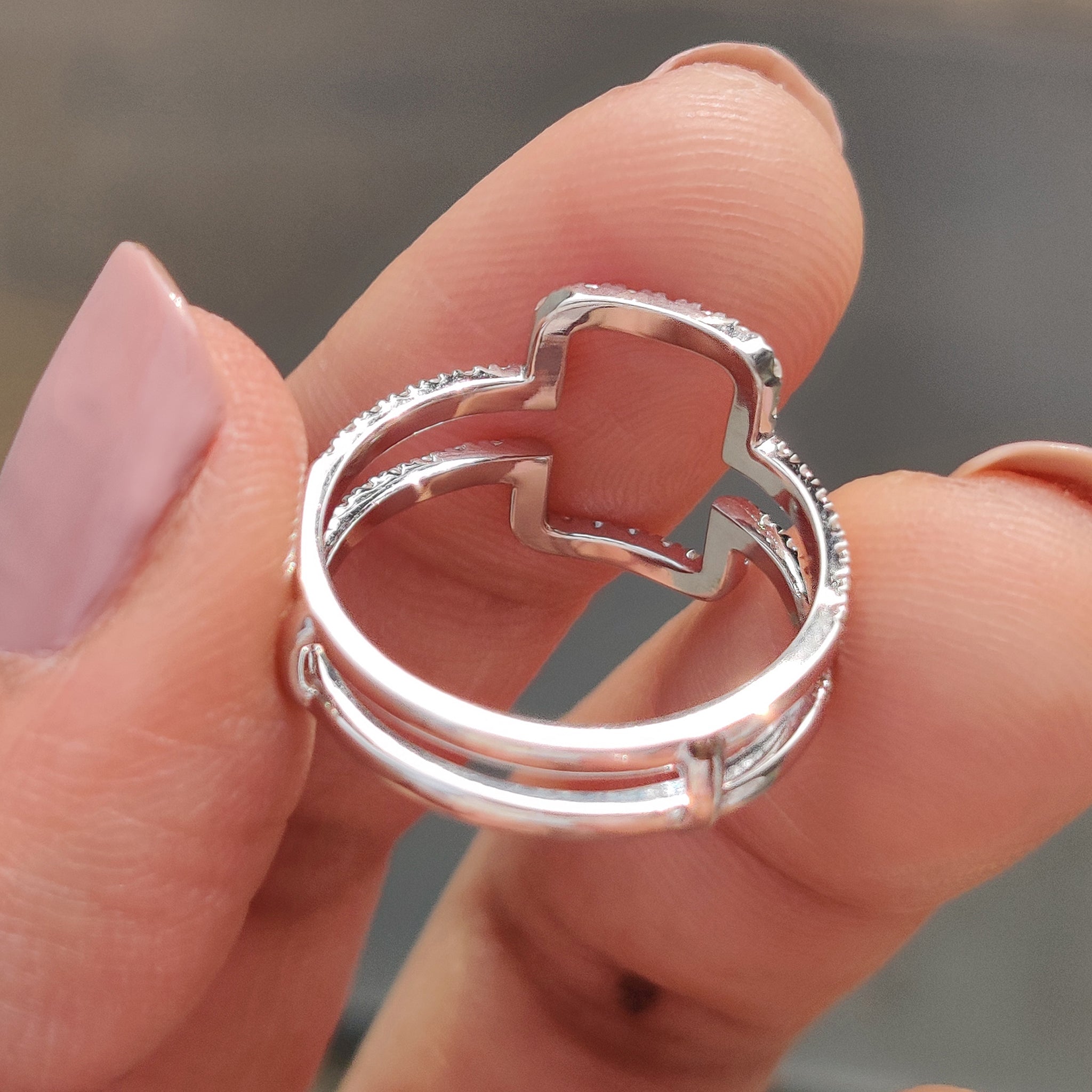 Round Cut Ring Enhancer Wedding Band In Wrap Guard style