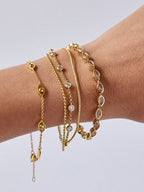Pear Cut Lab Grown Diamond Tennis Bracelet