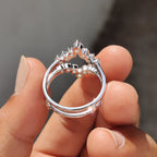 Round Cut Ring Enhancer Wedding Band