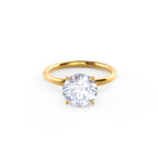 1.75 CT Round Brilliant Cut Moissanite Solitaire Engagement Ring