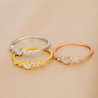 0.10 TCW Round Brilliant Cut 6 Prong Perfect Wedding Band