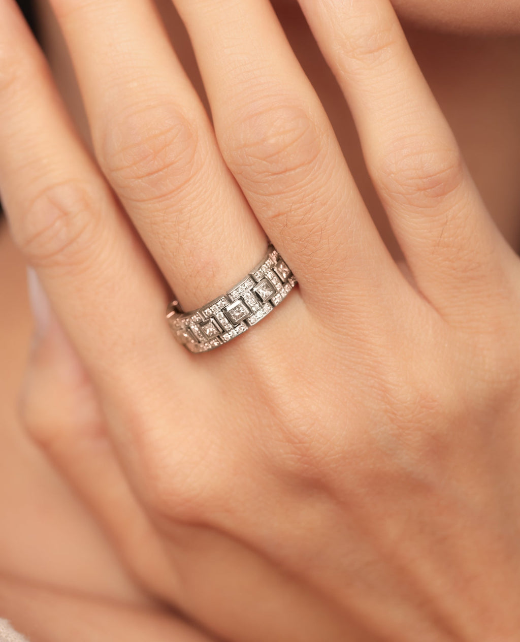 LA PAZ Gold Ring with 1.30ct Diamonds