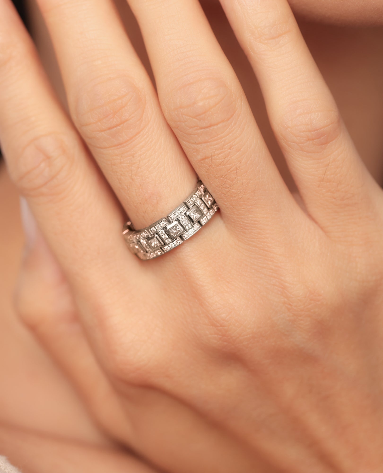 LA PAZ Gold Ring with 1.30ct Diamonds