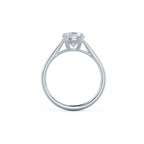 1.75 CT Oval Cut Moissanite Solitaire Engagement Ring