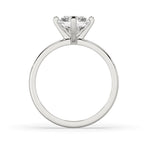 Radiant Cut Diamond Ring In White Gold
