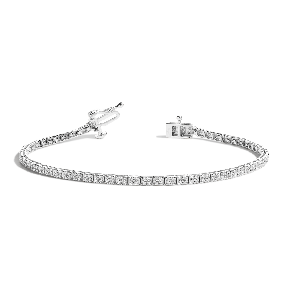 Round Cut Moissanite Diamond Tennis bracelets