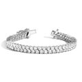 Heart Cut Moissanite Diamond Tennis bracelets