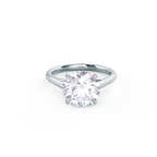 1.50 CT Round Brilliant Cut Moissanite Solitaire Engagement Ring