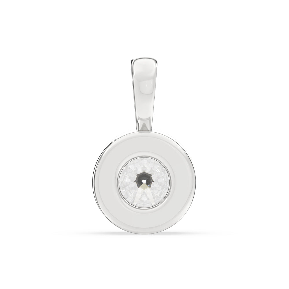 Bezel Set Diamond Pendant - Round Cut Diamond Secondary image