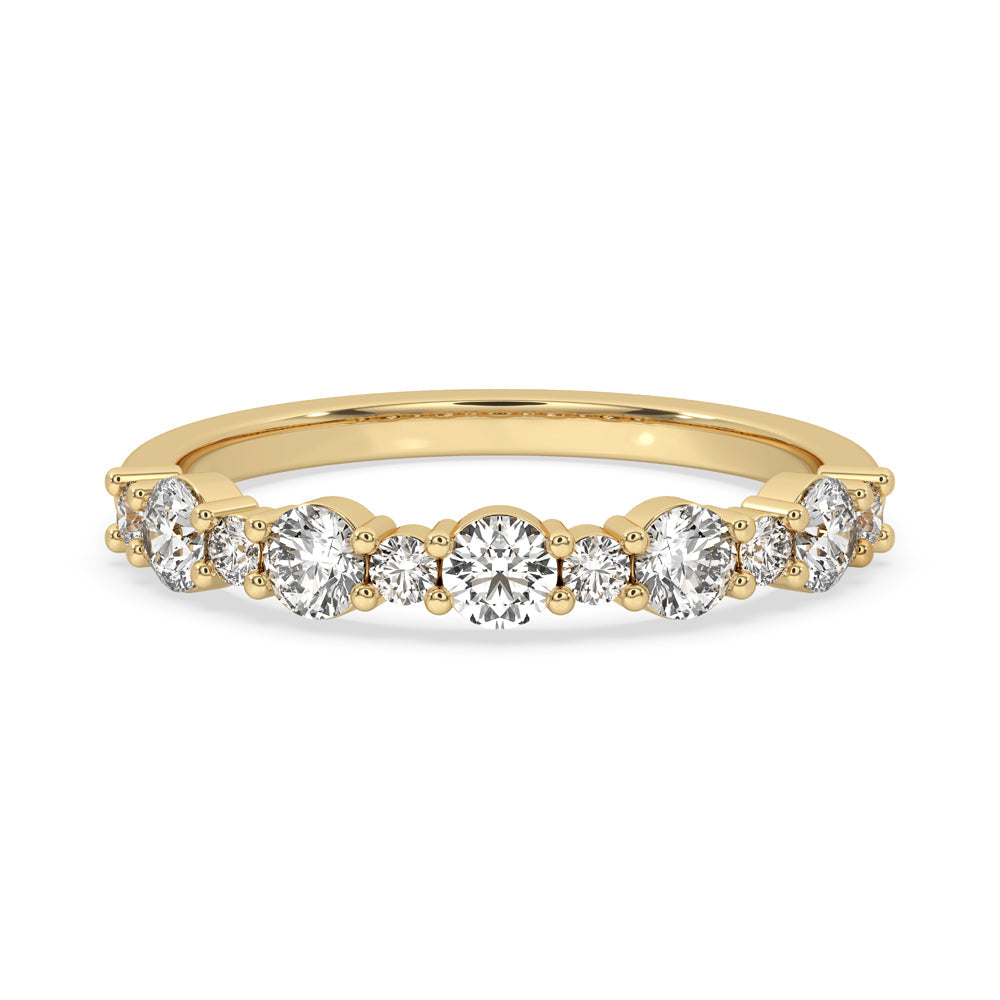 Half Eternity Band – Round Diamond Imagen principal del producto