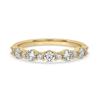 Half Eternity Band – Round Diamond