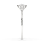 Round Cut 3 Stone Diamond Engagement Ring