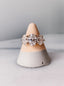 3.0 CT Oval Moissanite Three Stones Engagement Ring