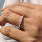 Marquise Wedding Band Set – Shared Prong Setting