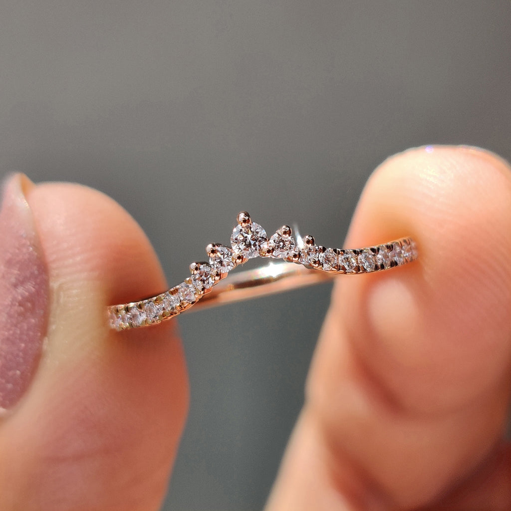 White Gold Diamond Wedding Band