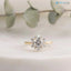 1ct Round Lab Grown Diamond Halo Engagement Ring  IGI certified diamond DisneyValley