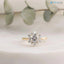 1ct Round Lab Grown Diamond Halo Engagement Ring  IGI certified diamond DisneyValley