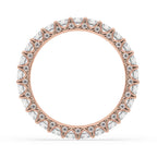 Eternity Wedding Band – Elegant Lab Grown Diamond Glow