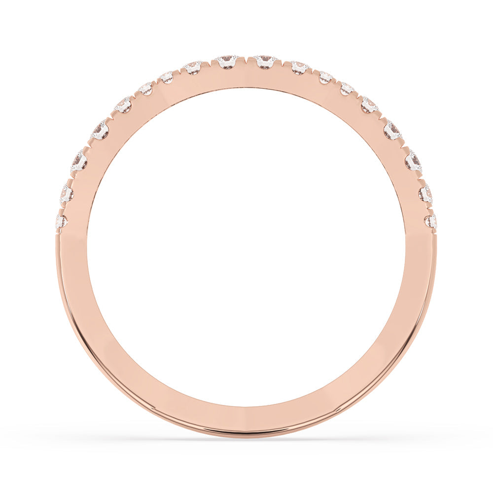 Half Eternity Ring – Unique Style for Every Occasion Imagen secundaria del producto