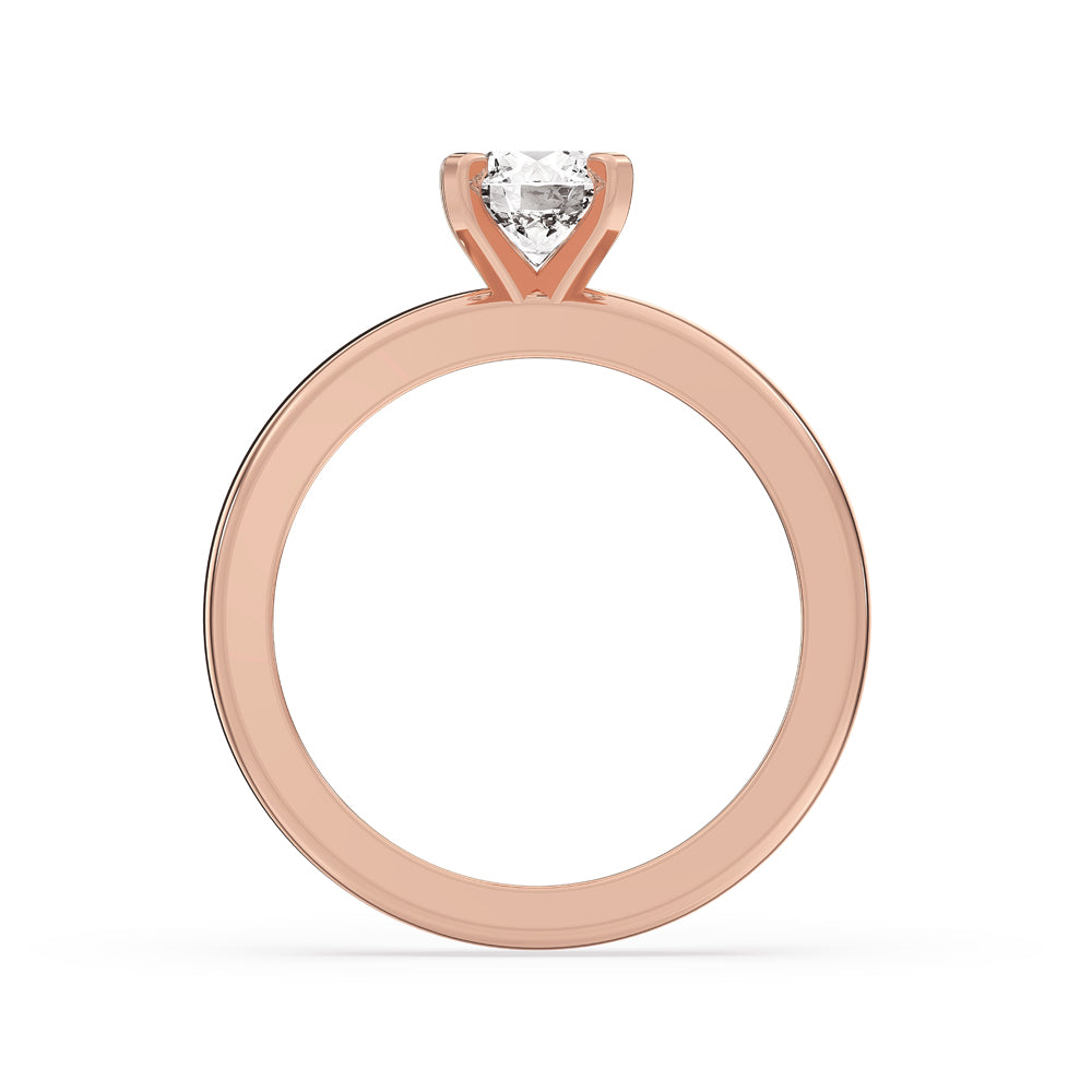 Round Solitaire Diamond Ring