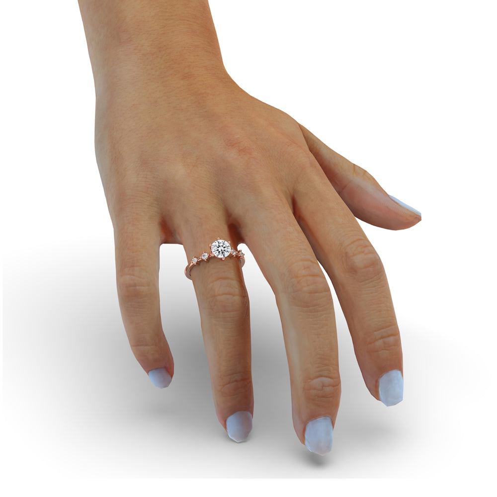 Round Diamond Engagement Ring