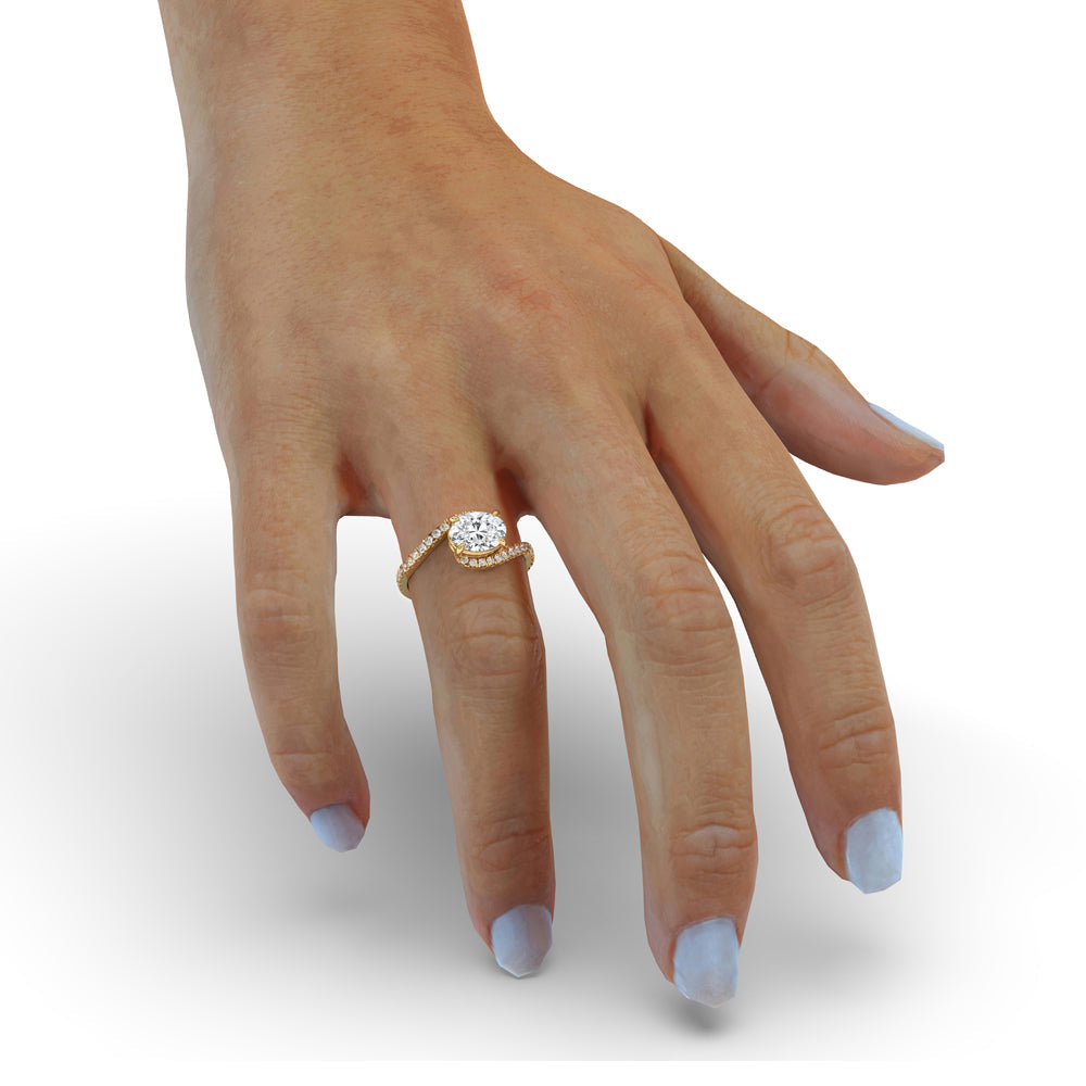 Bypass Engagement Ring