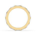 Baguette Diamond Wedding Band - Bar Setting