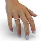 Baguette and Diamond Band