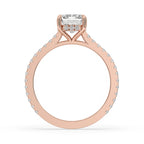 Emerald Cut Diamond Ring