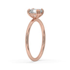 Gold Solitaire Engagement Ring for Timeless Elegance