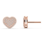 Heart Diamond Earrings – Elegance for Every Heartbeat