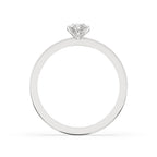 Pear Shape Diamond Ring With Solitaire Style