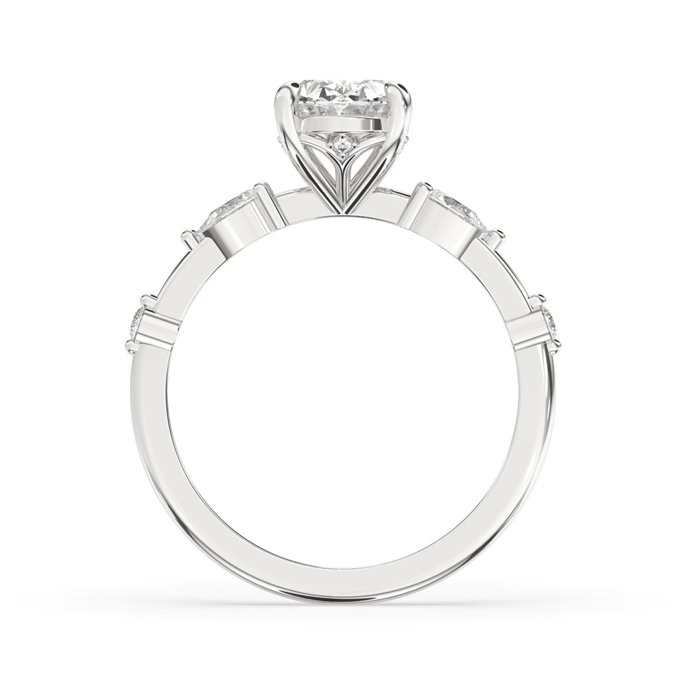 3 Carat Oval Diamond Ring - IGI Certified Zweitbild