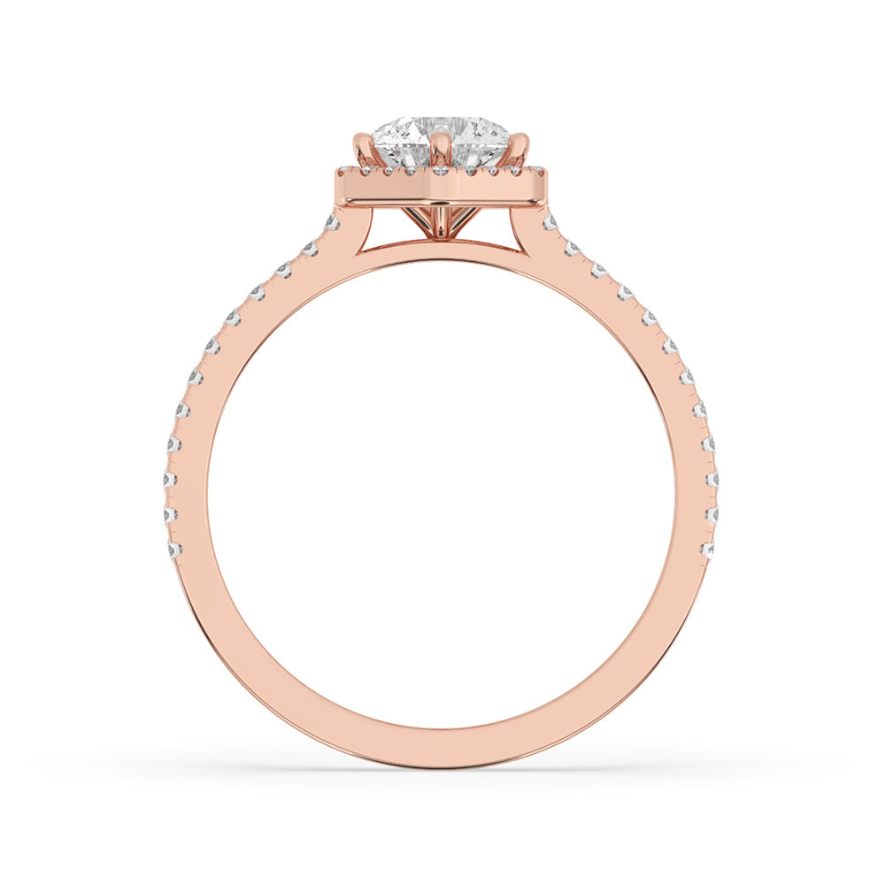 Lab Grown Diamond Engagement Ring