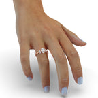 Pear Shape Diamond Ring for Modern Brides