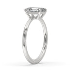 Emerald Cut Solitaire Ring