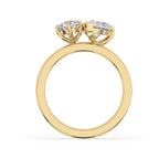 Toi et Moi Engagement Ring For Unique Dual Stone Design