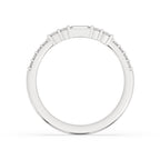 Half Eternity Ring – Baguette Cut Luxury Diamond
