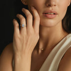 2 ct white colorless IGI certified lab grown diamond engagement rings DisneyValley